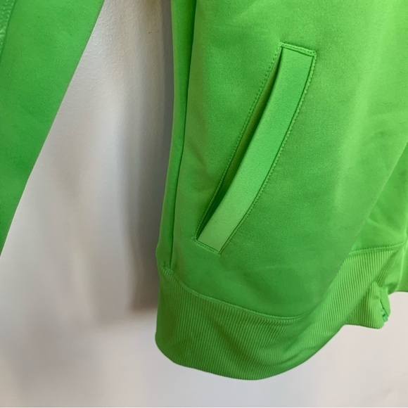 Nike Lime Green Golf Jacket Size L - Picture 4 of 8